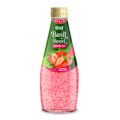 Vinut Basil Seed Drink with Strawberry – 9.8 Fl Oz, 12 Pack