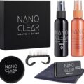 Nano Clear Watch Cleaner & Scratch Remover 2.1. Watch Cleaner Solution, 2 Oz. Watch Renewal. Watch Polish, Microfiber Cloth, Matte Sponge, Cleaning Brush – Watch Cleaning Kit & Repair Kit Acce
