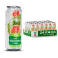 VINUT 100% Watermelon Juice, No Added Sugar, Not From Concentrate, 16.9 fl oz (500 mL) Can, Pack of 24