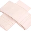 Sweet Home Collection 1500 Series Egyptian Quality Deep Pocket Pillowcase, King, Beige