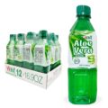 Vinut Pure Aloe Vera Juice Original Flavor with Pulp (16.9 fl oz, Pack of 12), Not From Concentrate, Fresh Aloe Vera Drink, Rich Source of Calcium, Sodium