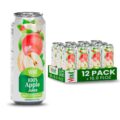 VINUT 100% Apple Juice, No Added Sugar, Not From Concentrate, 16.9 fl oz (500 mL) Can, Pack of 12