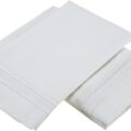 Clara Clark Premier 1800 Collection Pillowcases, Standard, White