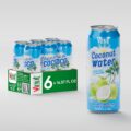 Vinut Original Coconut Water Drink (16.57 fl oz, Pack of 6), Hydrate Naturally, Fresh, High Calcium, Nutrient Rich, Potassium, Not From Concentrate, Strong Coconut Flavor and Aroma
