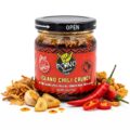 Pono Hawaiian Premium ISLAND Chili Crunch (SPICY) – 6oz – Premium Ingredients – Umami, Sesame, Crispy Fried Shallots, Fresh Garlic, Chili Peppers -Made with Rice Bran Oil – Plant-Based – Vegetarian